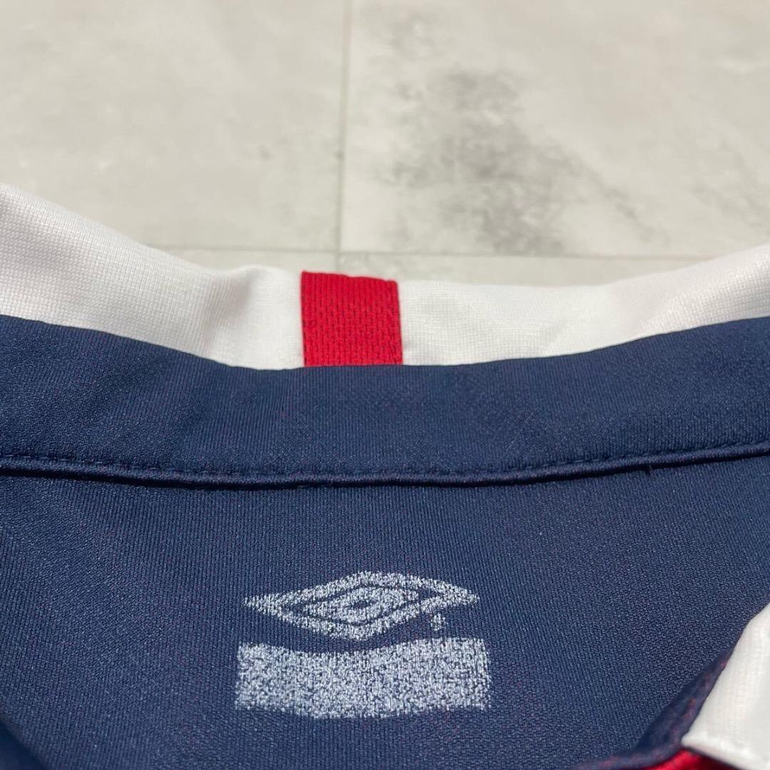 00s アンブロ イングランド代表 サッカー ユニフォーム リバーシブル 刺繍