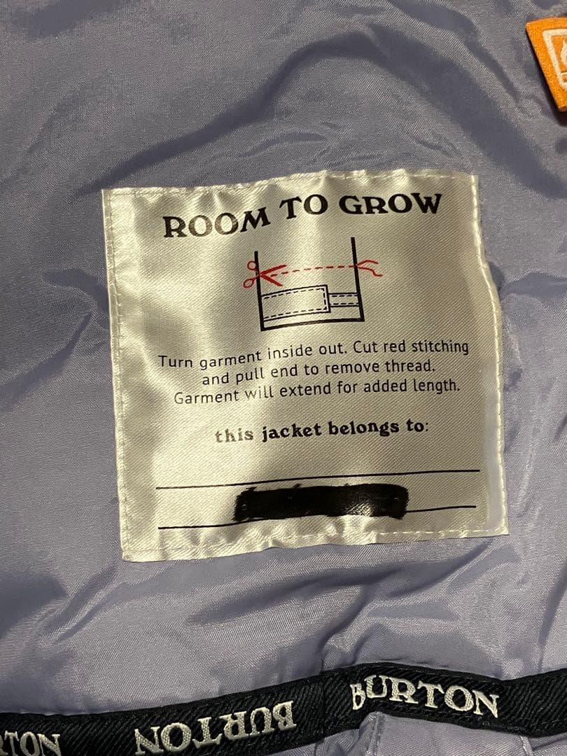 BURTON スキーウェアセット レインボー120