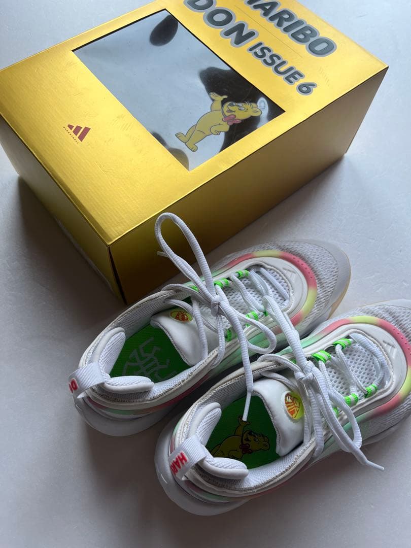 Adidas D.O.N. Issue 6 Footwear White 箱付き