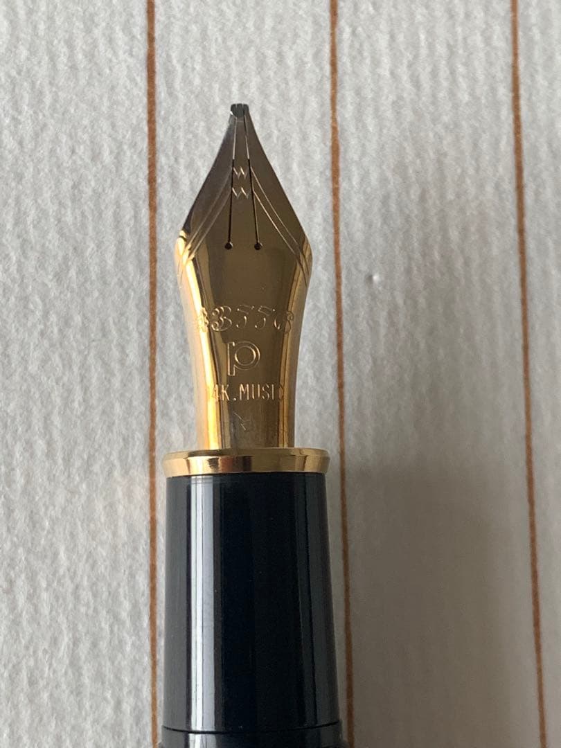 プラチナ万年筆 3776センチュリー ミュージック 14K