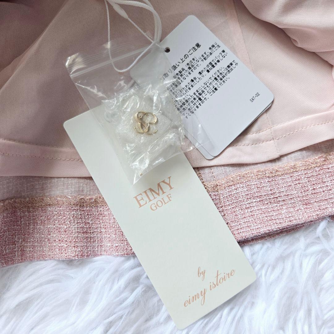 新品未使用 タグ付 eimy golf / エイミーゴルフ　ツイードセットアップ