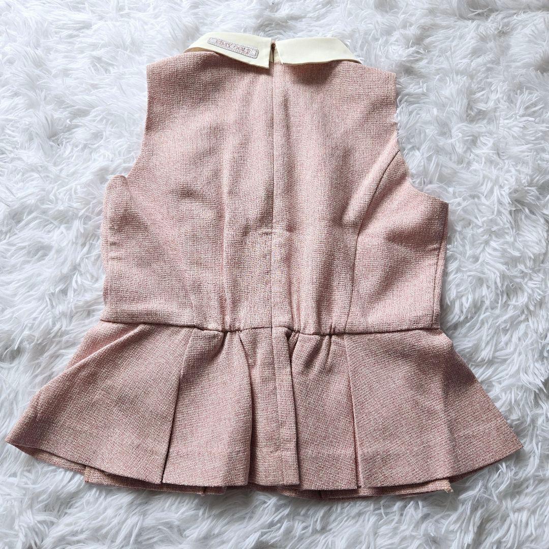 新品未使用 タグ付 eimy golf / エイミーゴルフ　ツイードセットアップ