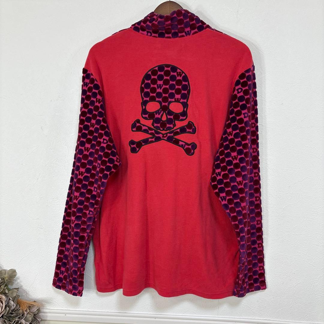 48美品　大きいサイズ　ダンスウィズドラゴン　起毛　冬物ゴルフウェア　ルコック