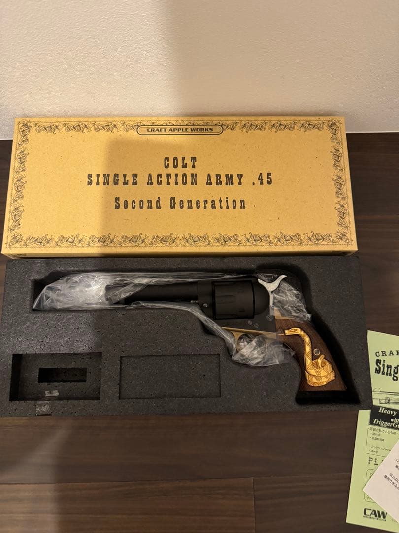 x110 caw モデルガン SAA 未発火　ラトルスネーク SPG