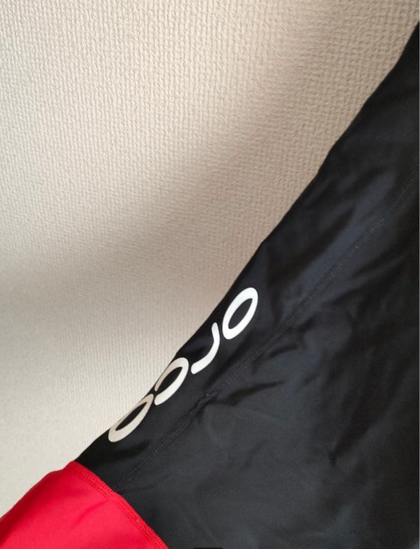 orca トライアスロンウェア Lサイズ 黒/赤