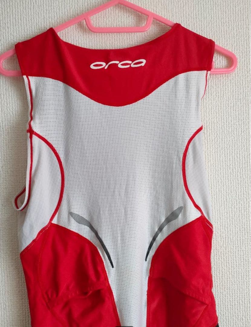 orca トライアスロンウェア Lサイズ 黒/赤
