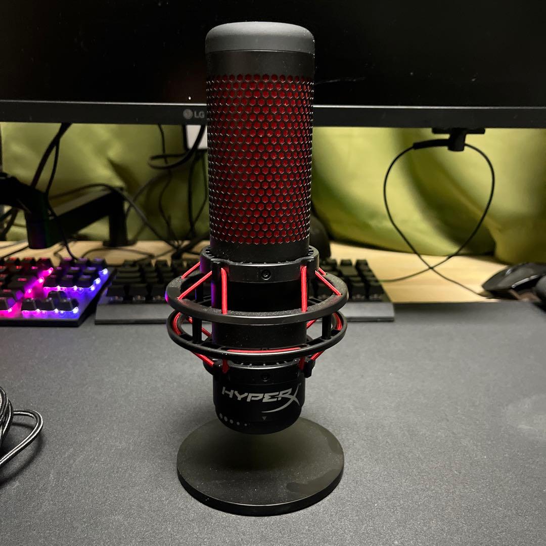 美品　HyperX QUADCAST USB マイク