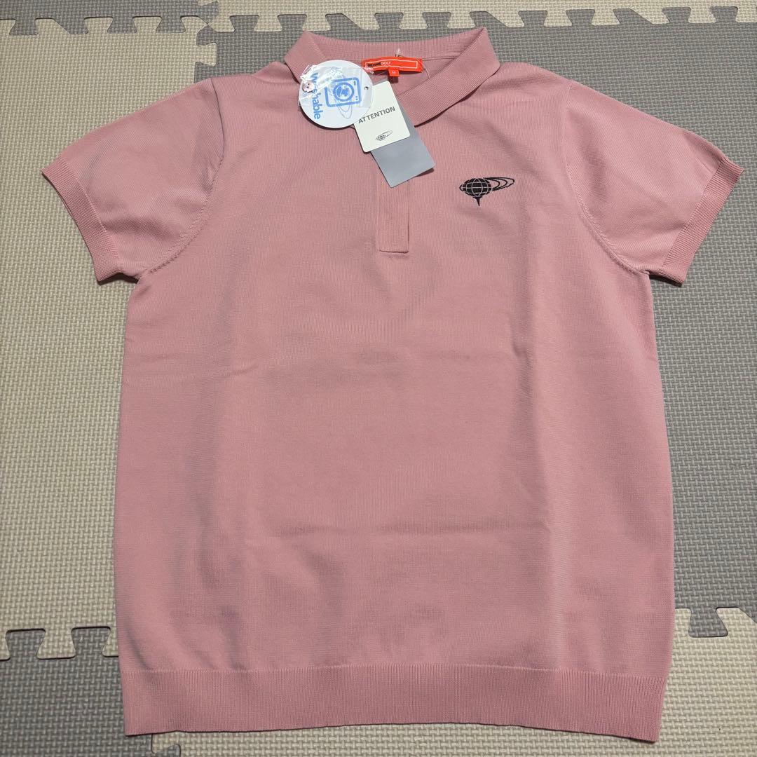 新品タグ付き BEAMS GOLF ライトニット ポロシャツ M