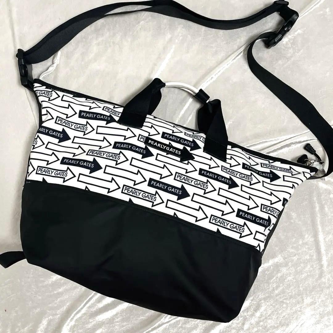 大容量　パーリーゲイツ　バック　ボストン　トート　2way 万能