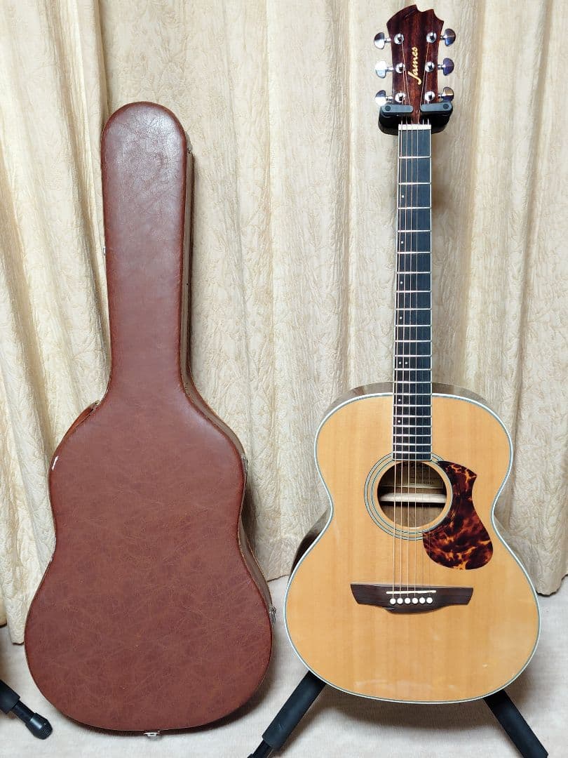 美品トップ単板エレアコ　JAMES J-500A/OVA NAT