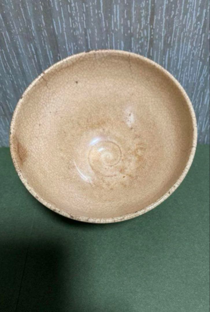 古薩摩　薩摩焼　薄茶茶碗　【希少】骨董 時代あり 天目茶碗 茶器　茶道具