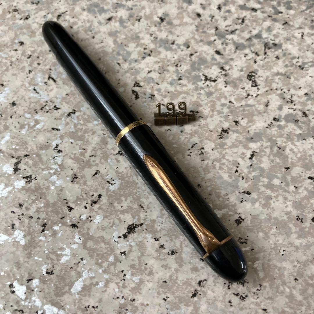 #199 洗浄済み 万年筆 ペリカン Pelikan 14C 14k 585