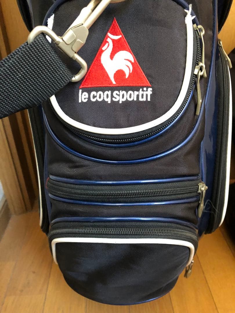 【送料込み】希少廃盤品　ルコックスポルティフ　キャディバッグ　ゴルフバッグ
