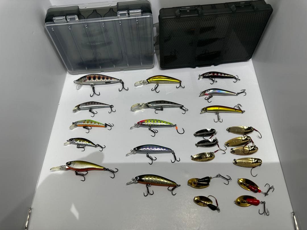 カウントダウン　エリート　等　ミノー　13個　スプーン　7個　スピナー　4個