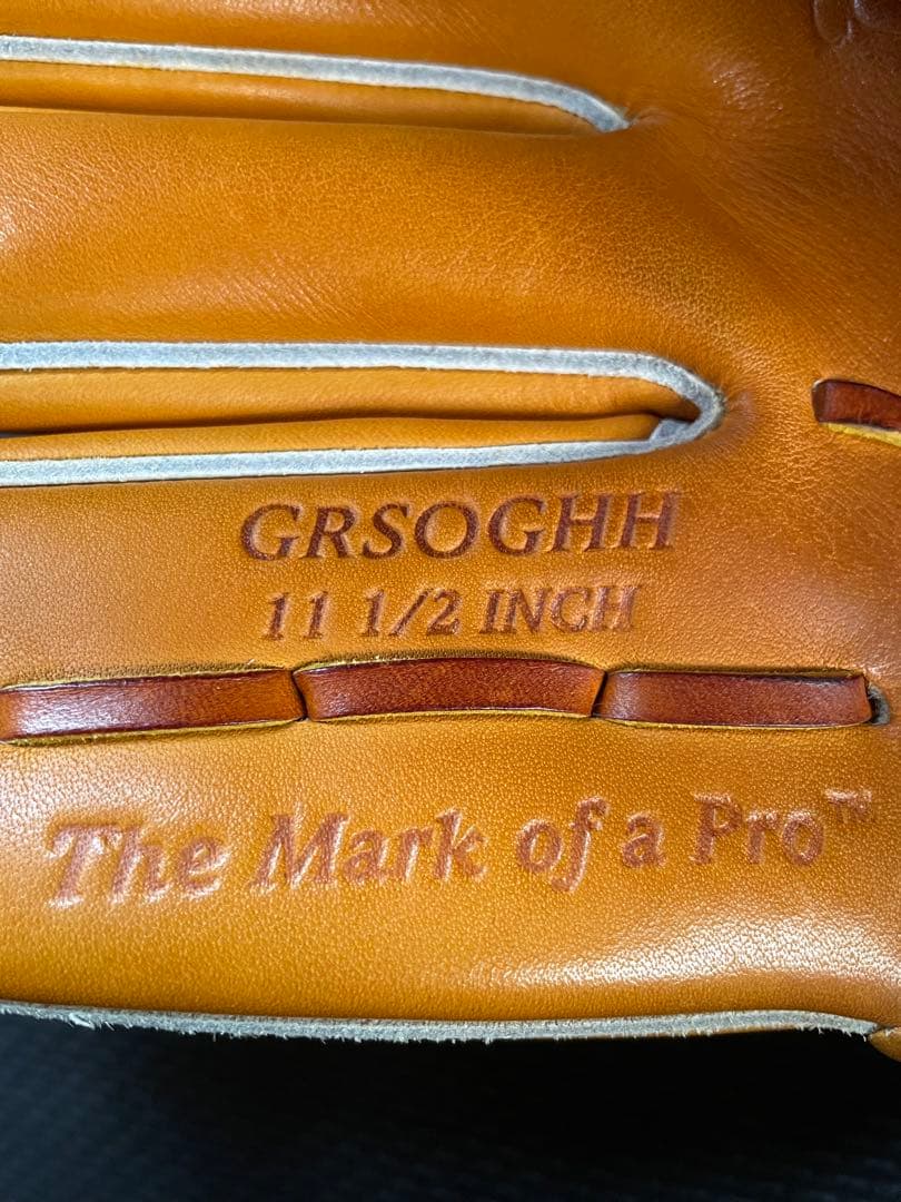 ローリングス　軟式グローブ　左利き　オーダー