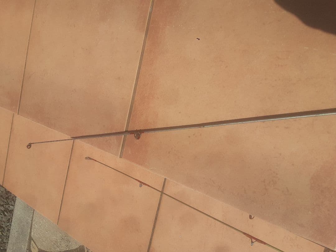 最終値下げ。3/30で販売終了します。スチールロッドとグリップ2個付き