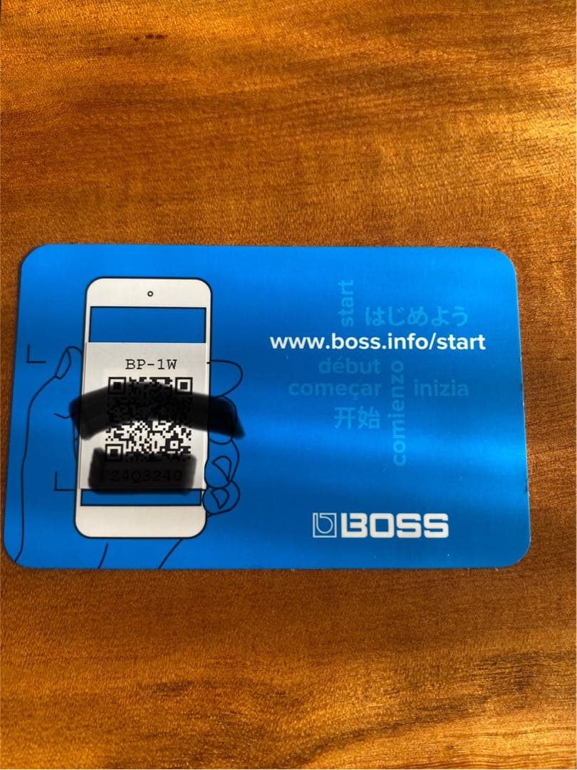 BOSS『BP-1W Booster/Preamp』（ブースター／プリアンプ）