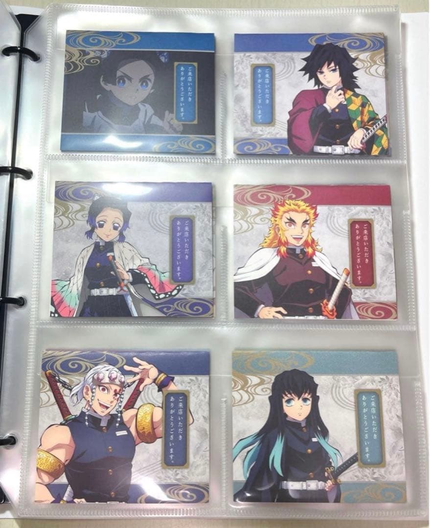 鬼滅の刃 ufotable立志編~遊郭編 応援POP ダイニング コンプ計84枚