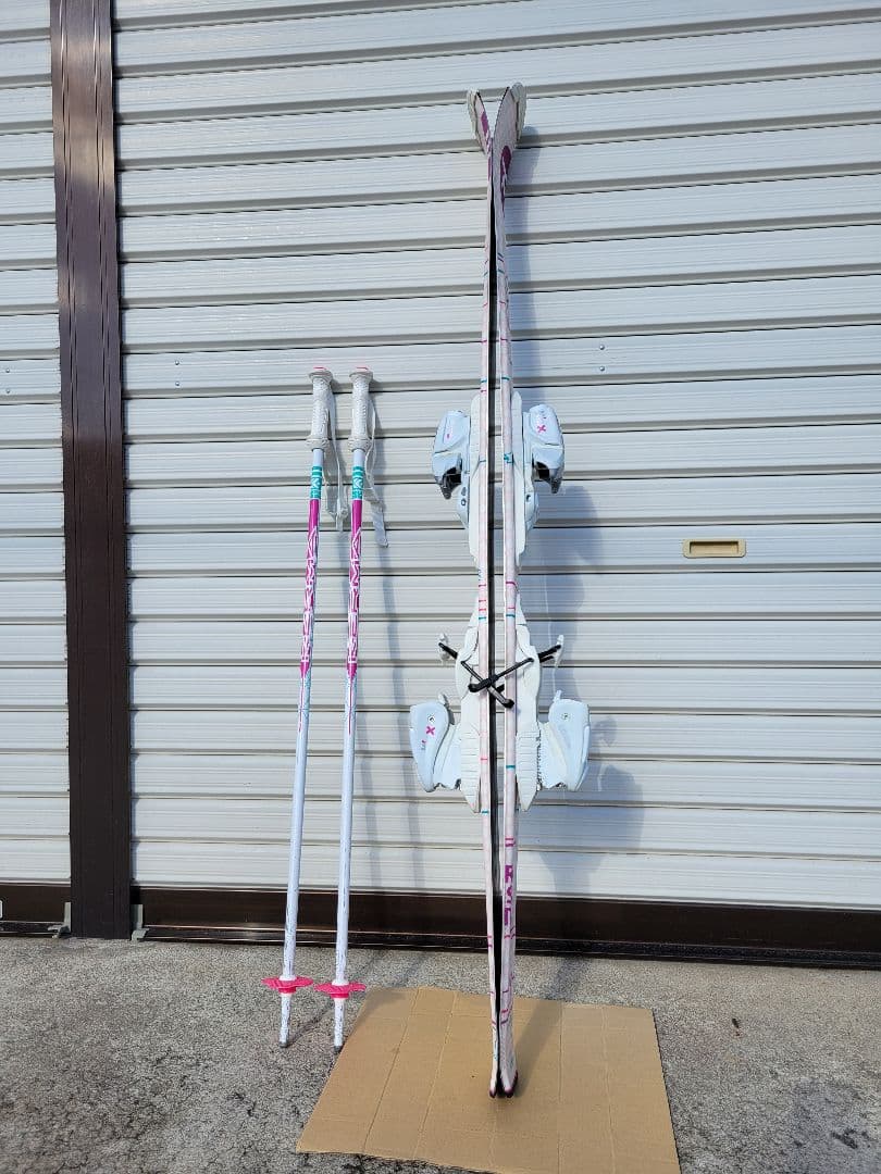 ジュニア　スキーセット　板　ストック