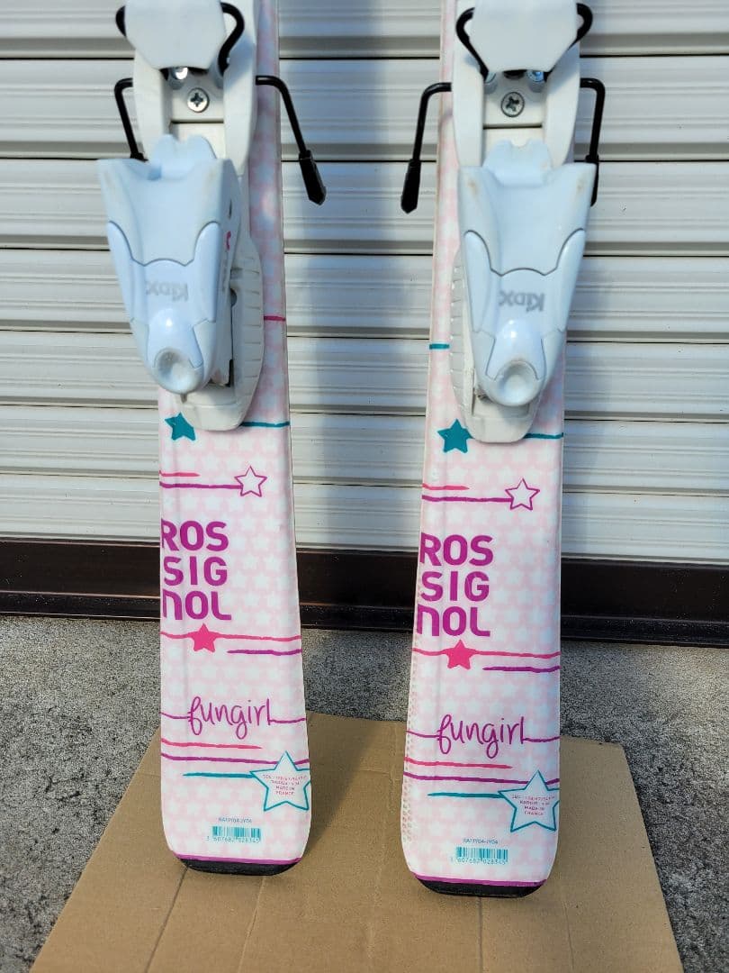 ジュニア　スキーセット　板　ストック