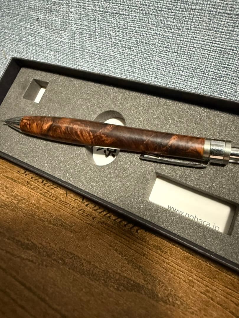 大特価！工房楔 ホンジュラスローズウッド瘤 シャープペン