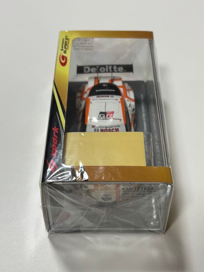SPARK 1/43 2024 SUPERGT チャンピオン auトムススープラ