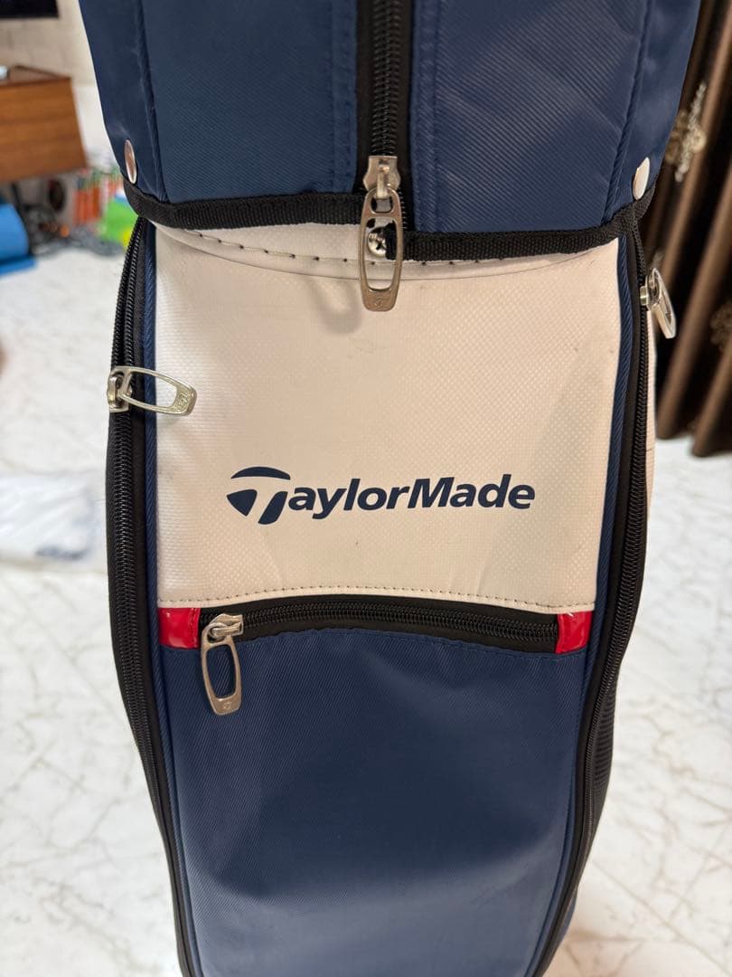 TaylorMade キャディバッグ ネイビー/ホワイト