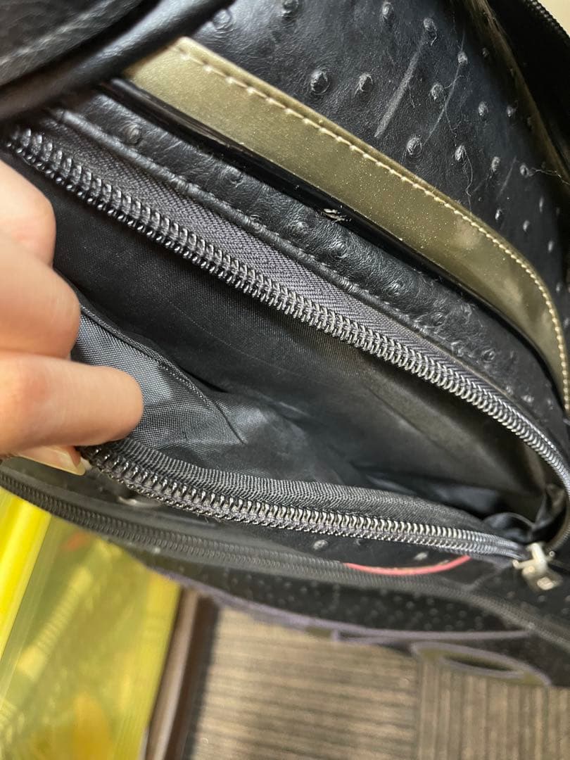 ゼクシオオーストリッチキャディバッグ　ゴルフバック　オーストリッチ　XXIO