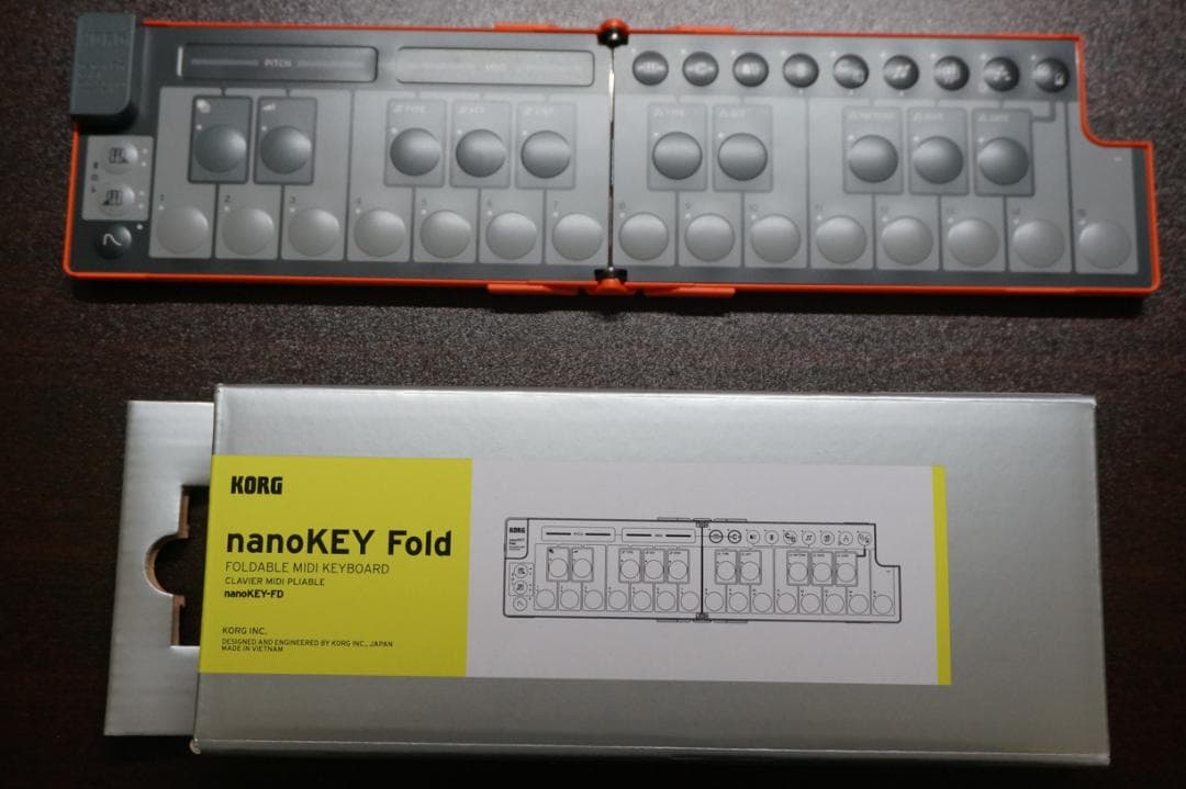 KORG nanoKEY Fold 折りたたみ式MIDIキーボード