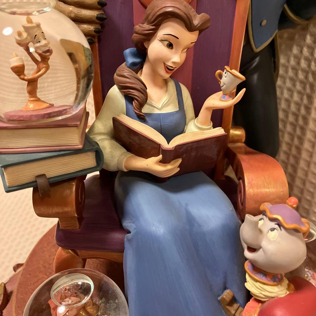 美女と野獣 Beauty and the Beast10周年記念スノーグローブ