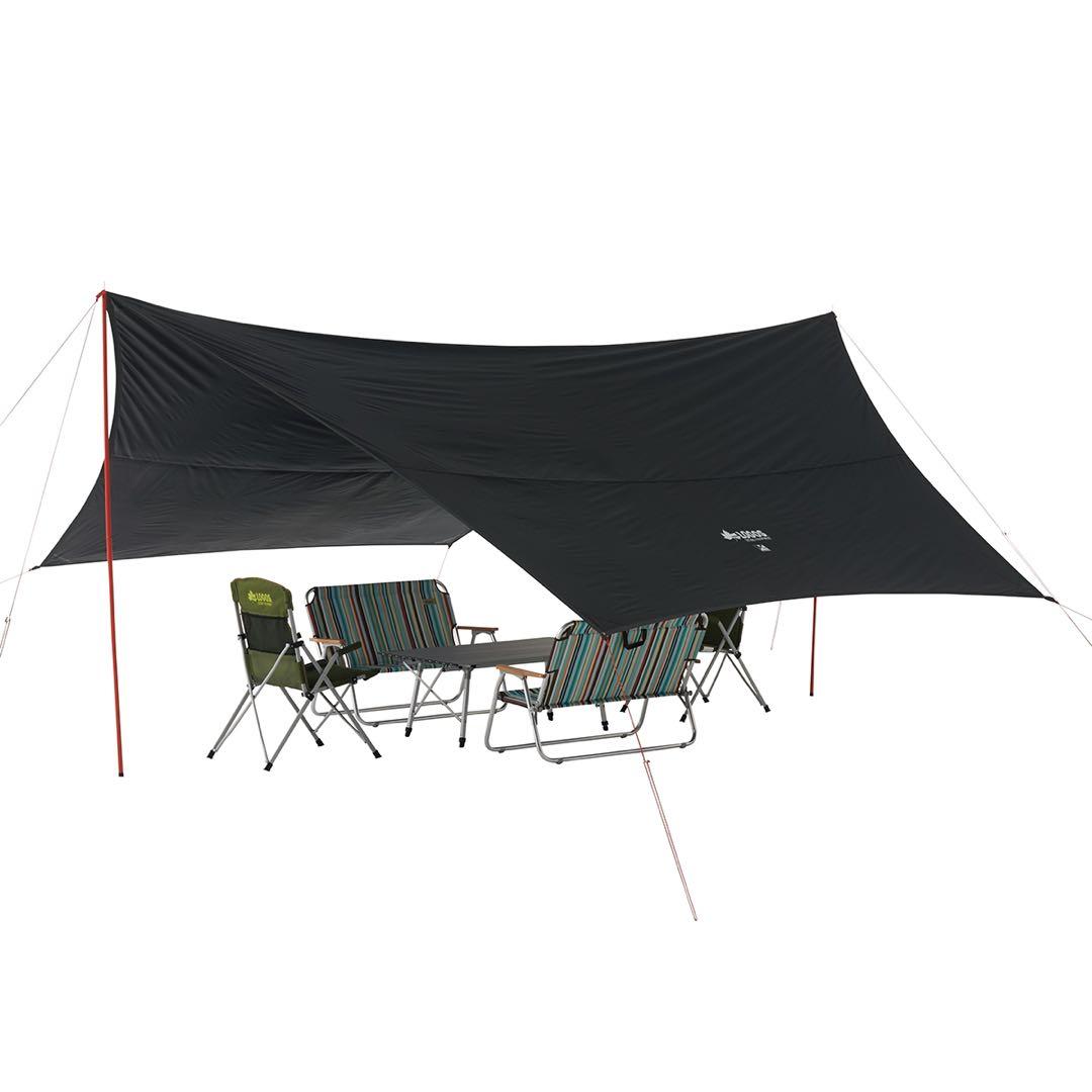 ロゴス ヘキサゴン型タープ 5750-AG 6人用 風除け アウトドア キャンプ