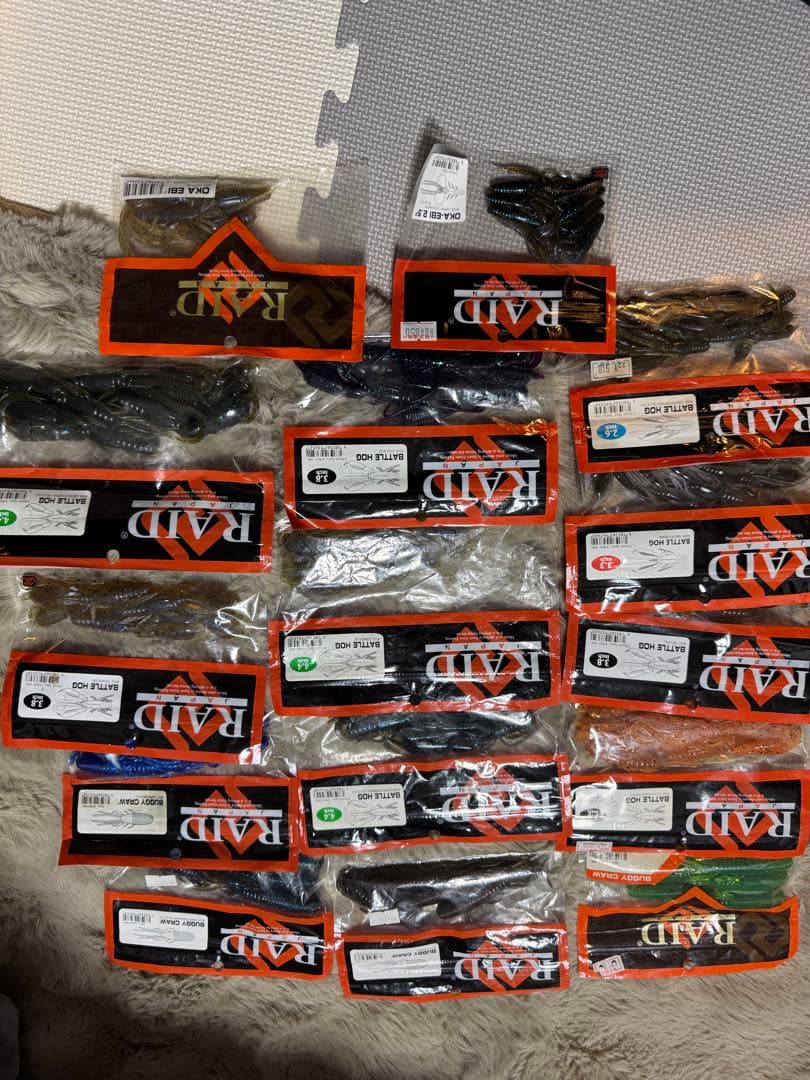 バス釣り引退　レイドジャパンセット