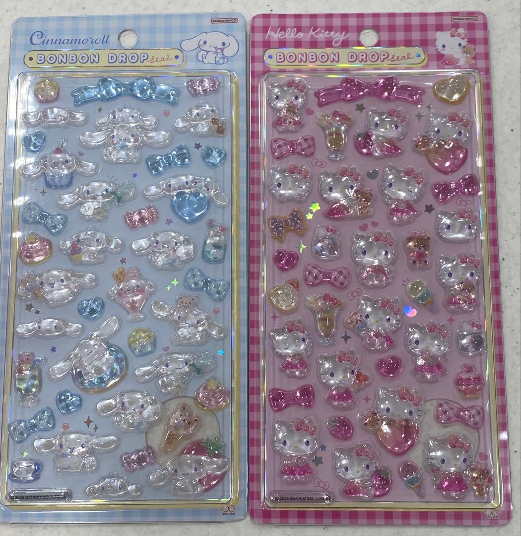【正規品】サンリオ ボンボンドロップシール 8種類セット