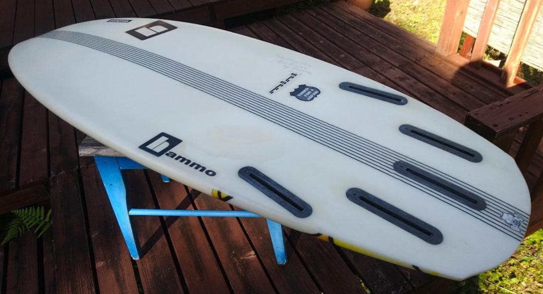 Hammoサーフボード　ミニ　Mini　ノーストリンガーEPS　２６L　ハモ