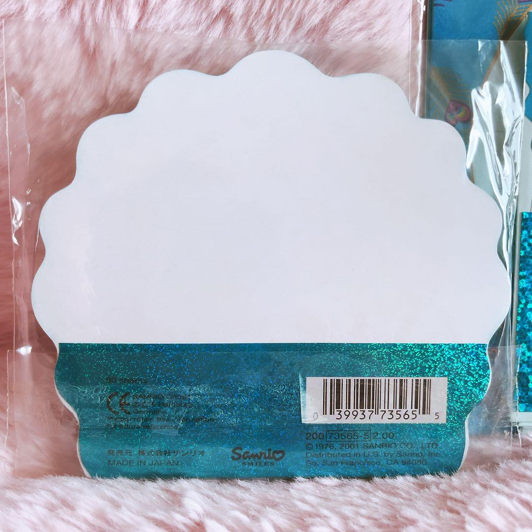 希少レア　ハローキティ　USA 2001 ハートリーフ　レターセット　メモ