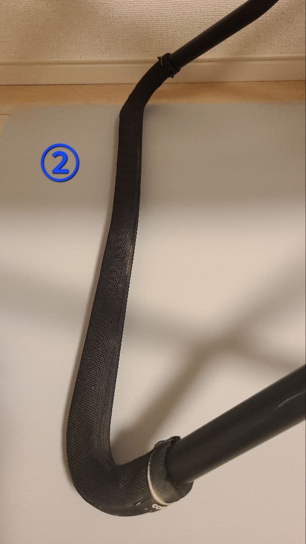 peak　FDチェアワイド　ブラック　2個セット