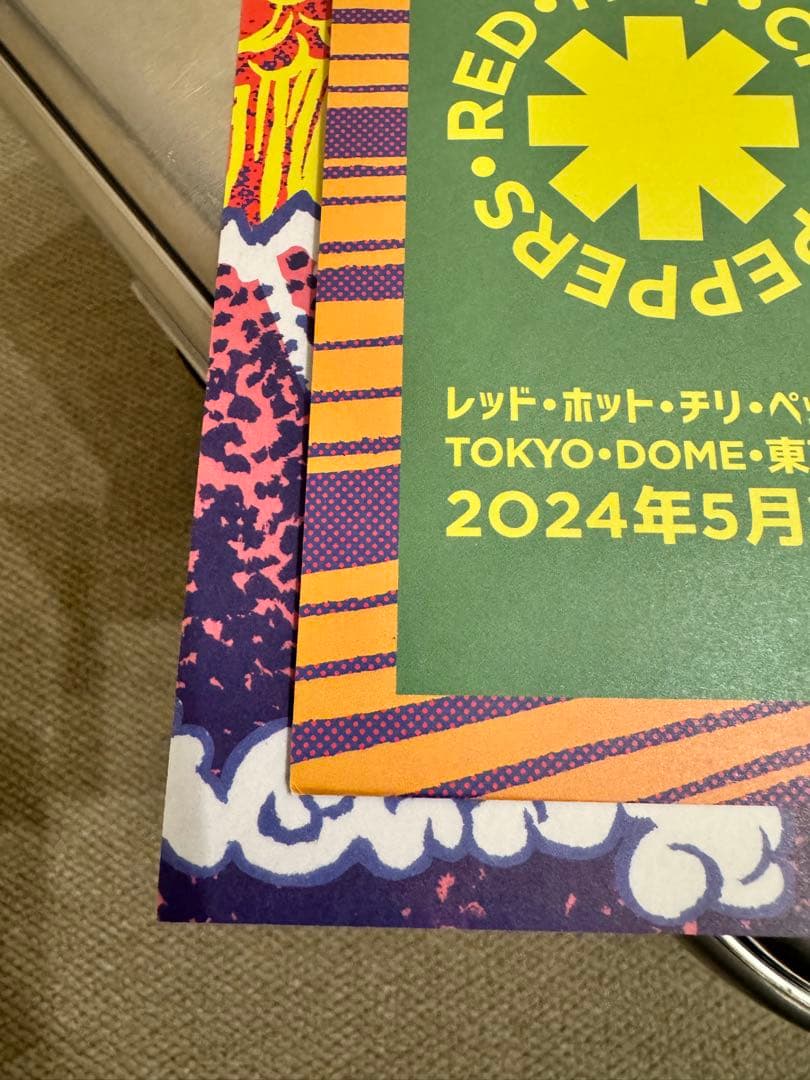 RED HOT CHILI PEPPERS レッチリ　リトグラフ　ポスター