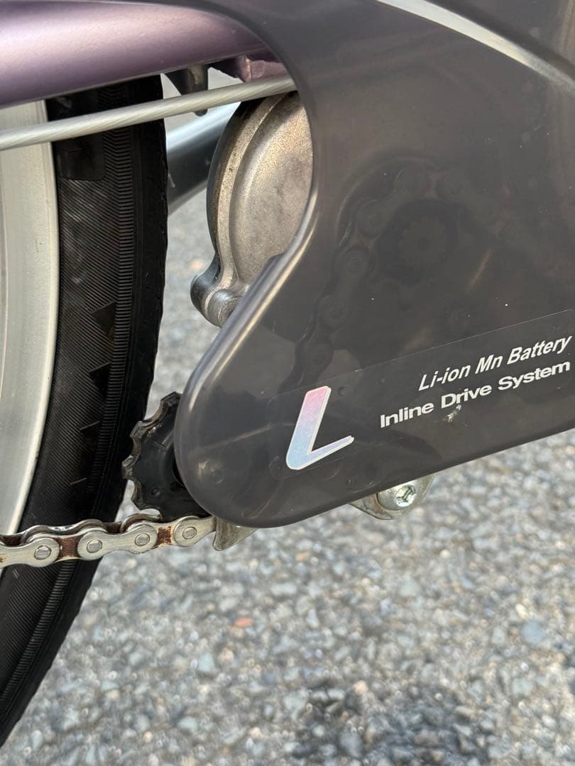 美品 ナショナル バッテリー長押し全灯♪ 電動アシスト自転車