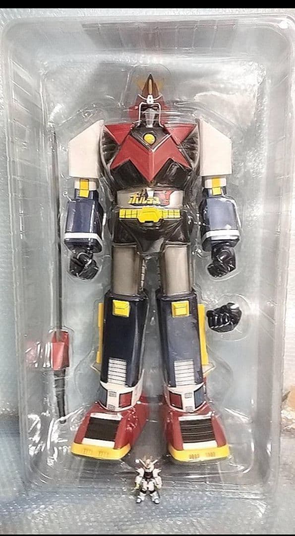 60cm 新品 超電磁マシーン ボルテスV スーパージャンボ ソフビ　ポピー