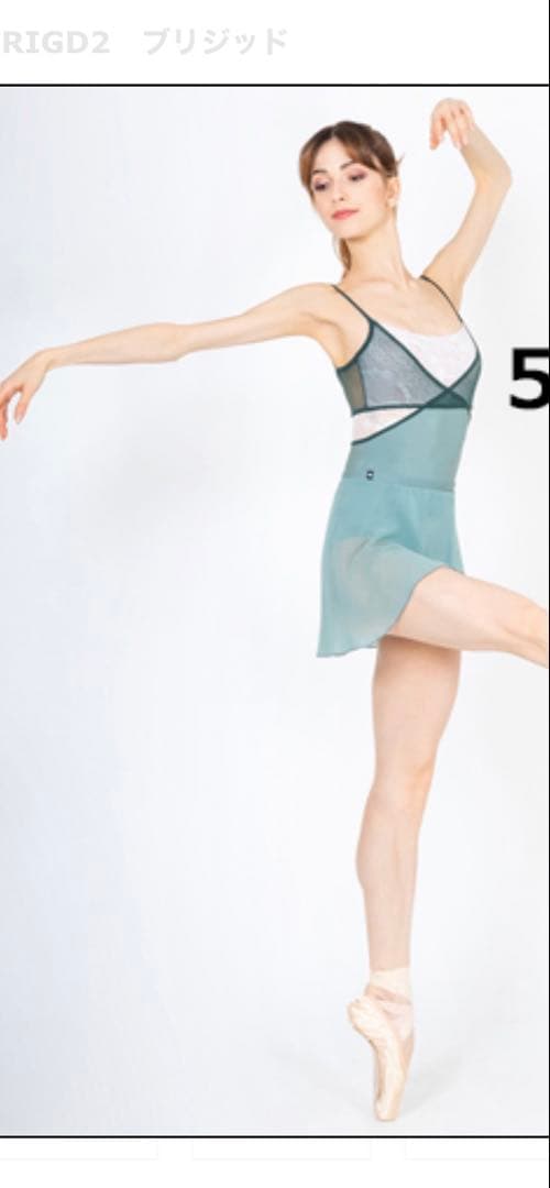 美品デラロミラノ DellaLoMILANO⭐︎ブリジット・レオタードMサイズ