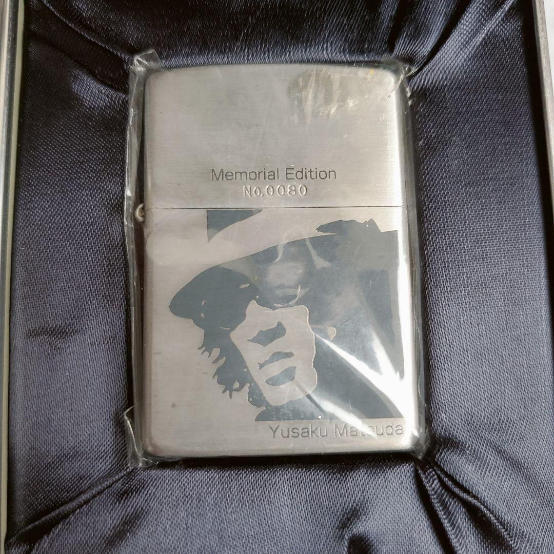 松田優作　zippo D 限定品　シリアルナンバー0080