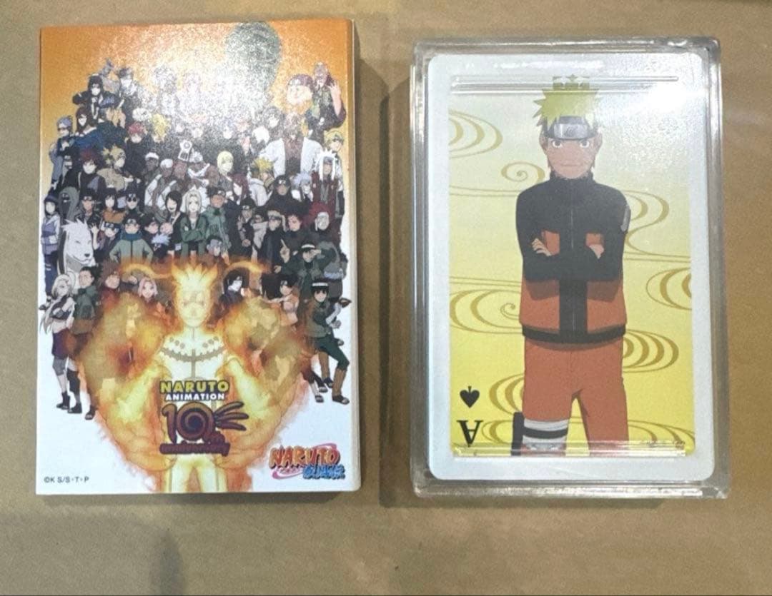 NARUTO ローソン限定 10周年記念トランプ