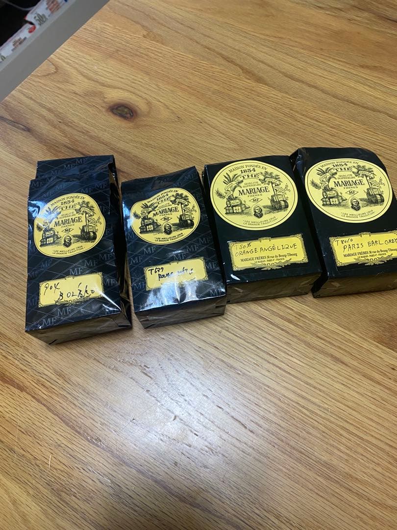 【新品】マリアージュフレール　4種