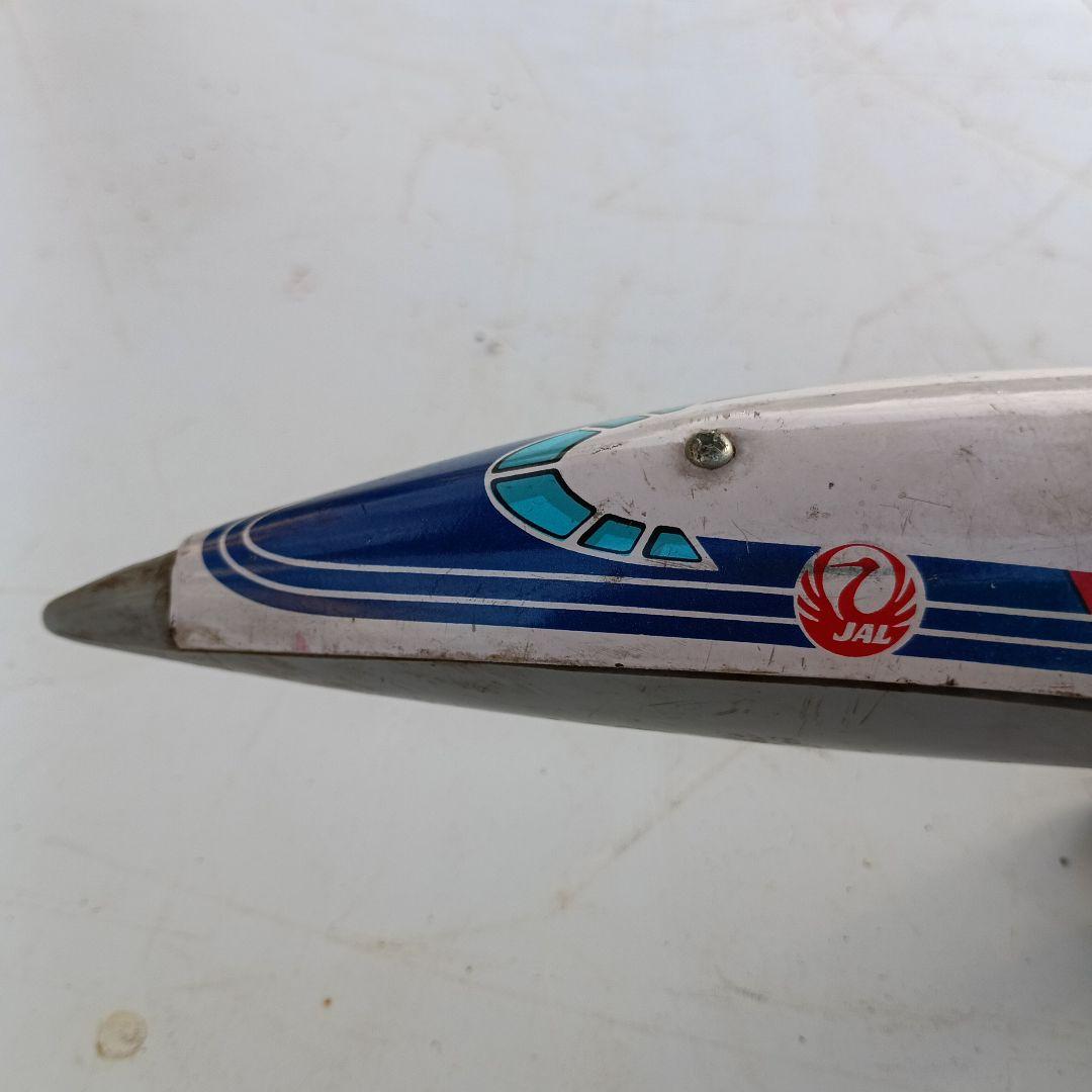t*t様 ３２００）JAL　コンコルド　ブリキ飛行機　／日本製　ケンリックの表示