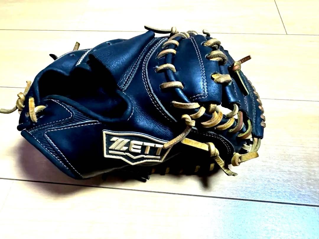 ゼット 少年軟式キャッチャーミット ゼロワンステージ 捕手用　型付け済
