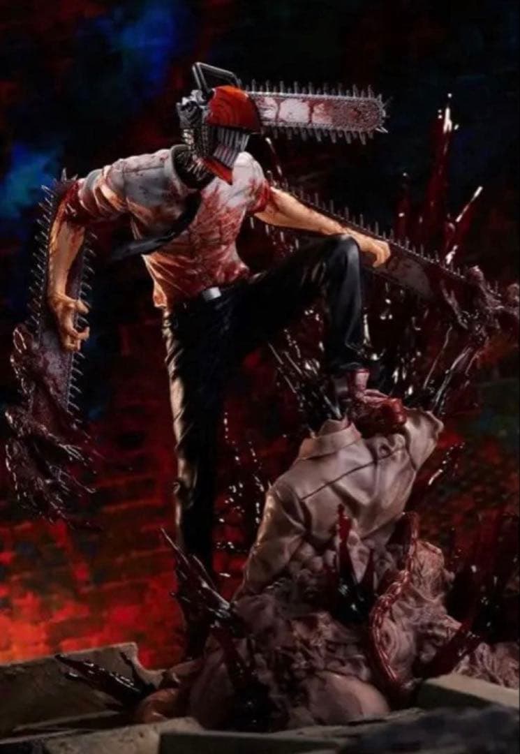 ポチタ付きチェンソーマン 渋谷スクランブル 1/7 フィギュア