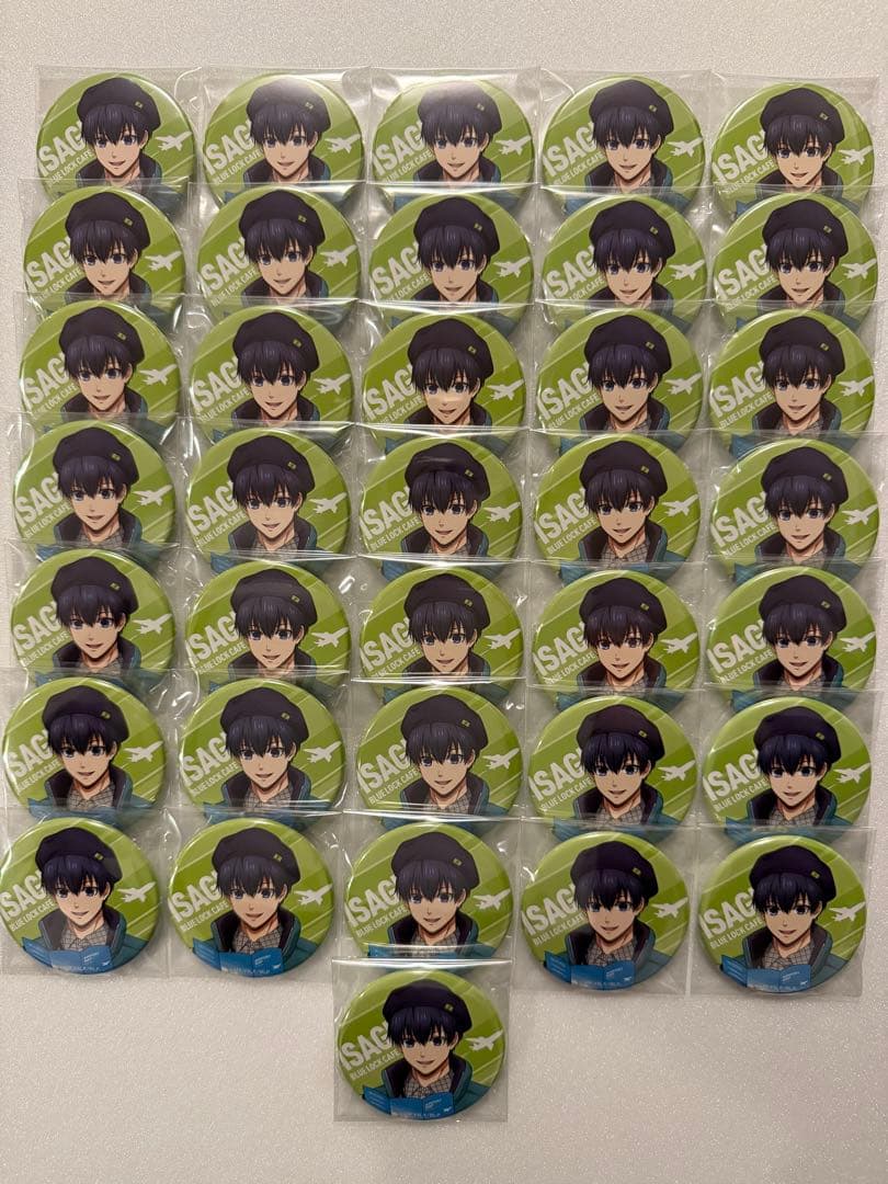 ブルーロック special trip コラボカフェ 缶バッジ 潔世一