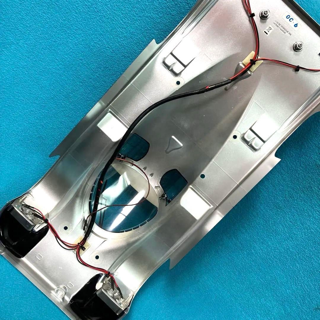 タミヤ RCカー ボディ & タイヤホイール ポルシェ956 塗装ミスあり