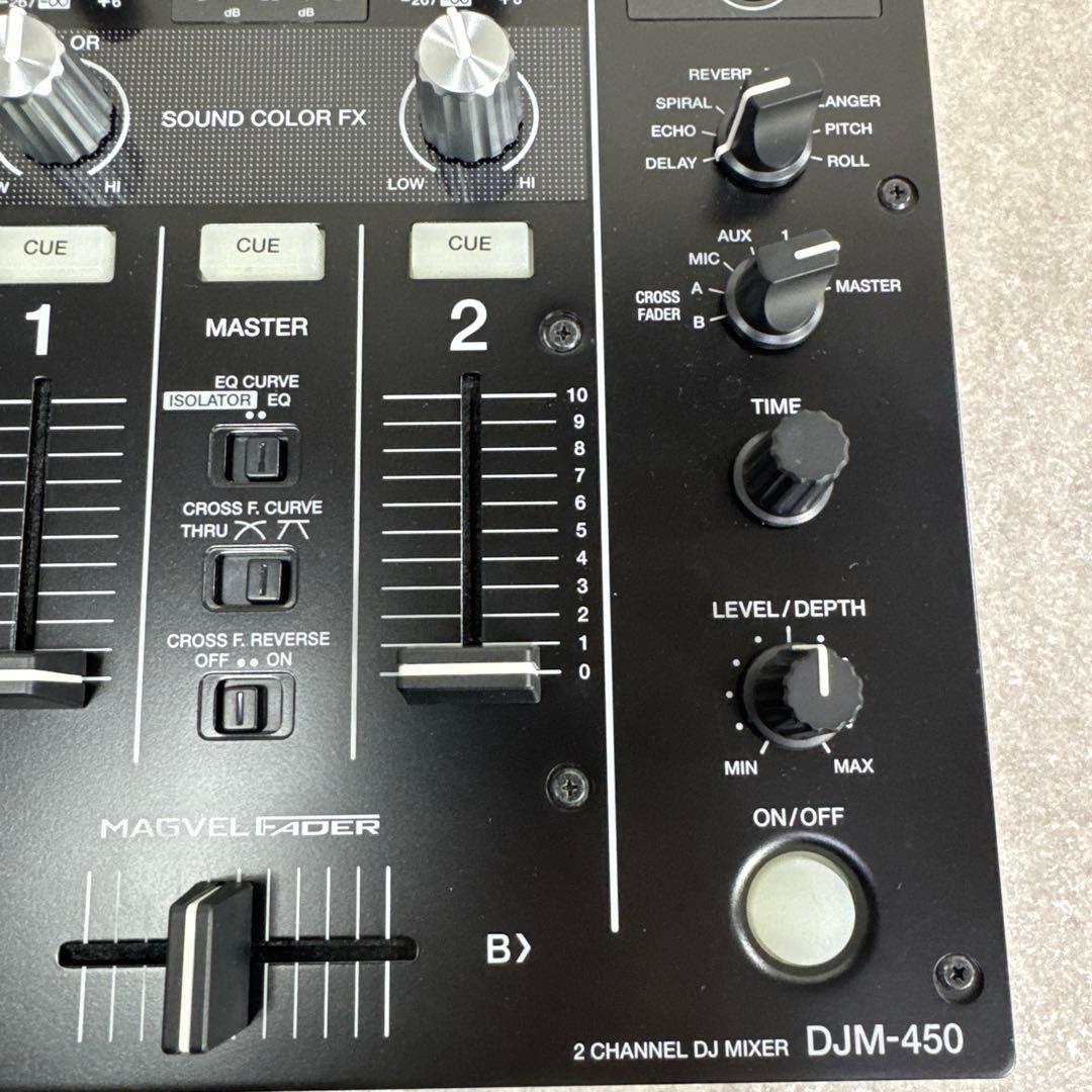 【美品】 Pioneer DJ DJM-450 DJミキサー 18年製