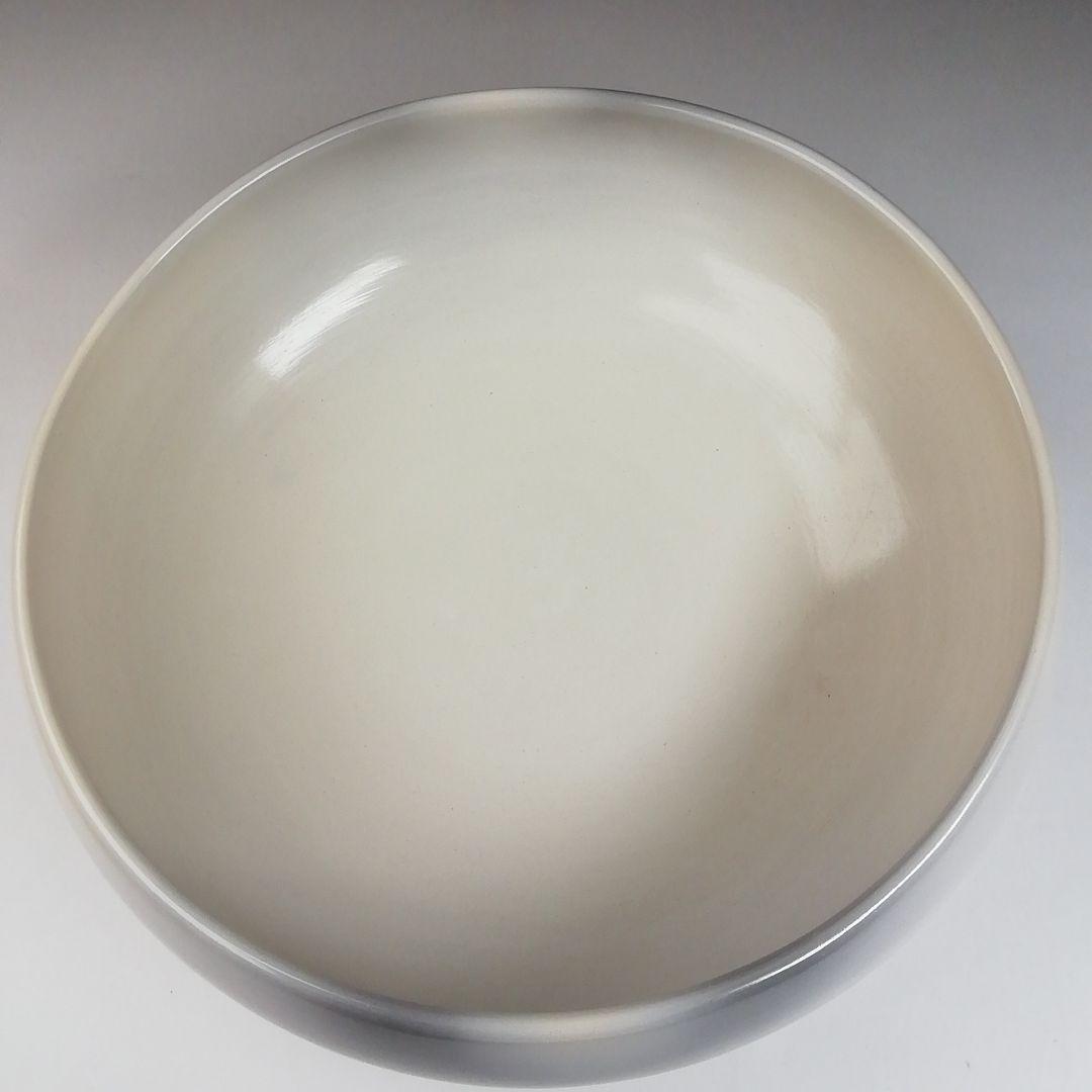 Ｔ７０６　灰器　『雲華焼』『桂窯　寄神崇白 造』　共箱　茶道具